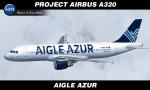 FSX/P3D/FS2004  Airbus A320 - Aigle Azur Textures